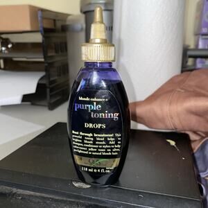 OGX Blonde Enhance + Purple Toning Hair Drops, 4 fl oz